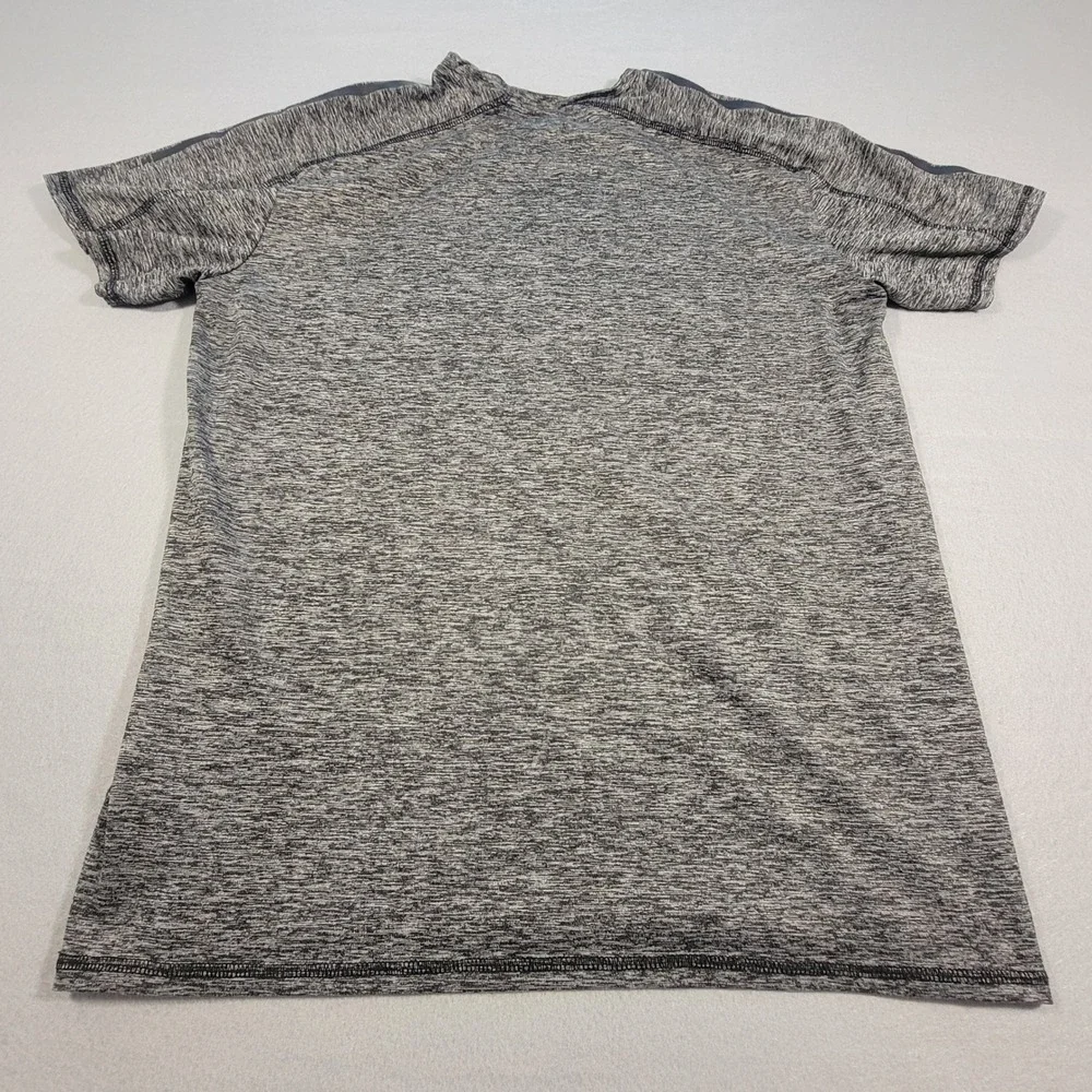 MTL LAB Performance Tee Gray Heather Activewear T-Shirt Workout Mens Size Medium - Picture 5 of 7